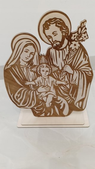 Szopka bożonarodzeniowa, drewniany obraz święty , Boże narodzenie , Szopka