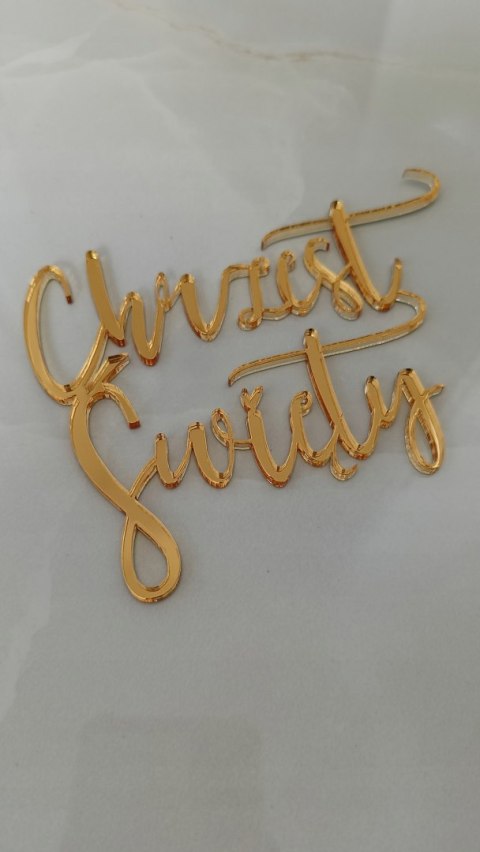 Topper Chrzest święty , plexi lustrzana złoty , chrzest , tort dekoracje Topper Chrzest święty , plexi lustrzana złoty , chrzest , tort dekoracje